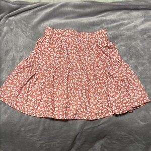Floral Pink Skirt